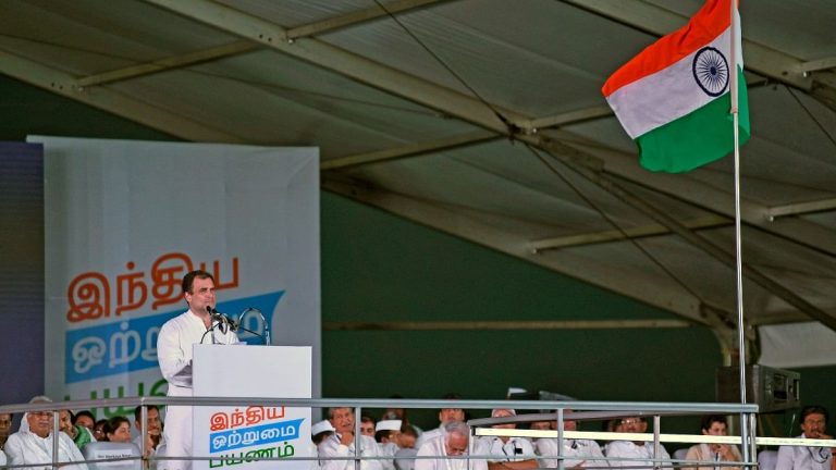भारत जोड़ो यात्रा के शुभारंभ पर राहुल ने भाजपा पर बोला बड़ा हमला, कहा – ‘भारत समावेशी है, एक विचार नहीं’